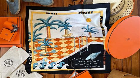 Unboxing HERMES SCARF 